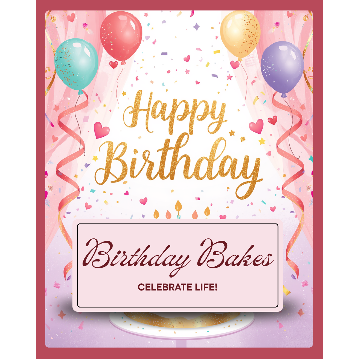 Birthday Bakes Bundle — Pretty Perfect Pastries