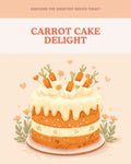 Ariana's Carrot Cake Recipe - Instant Download